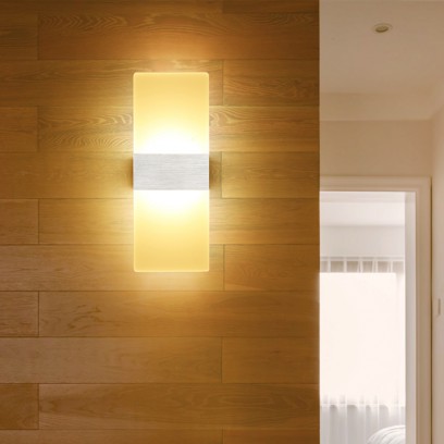 Modern Indoor Corridor LED Acrylic wall light