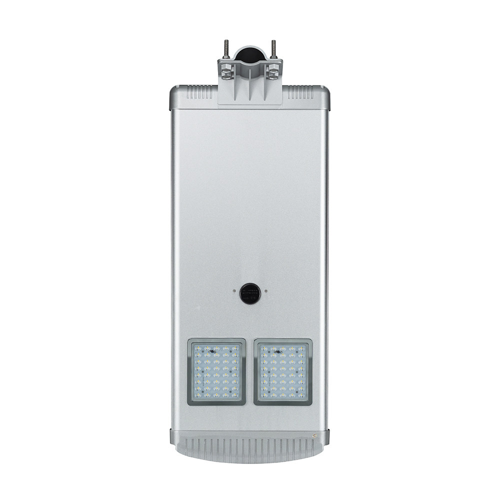 PD Series solar street light LED module and housing front detail