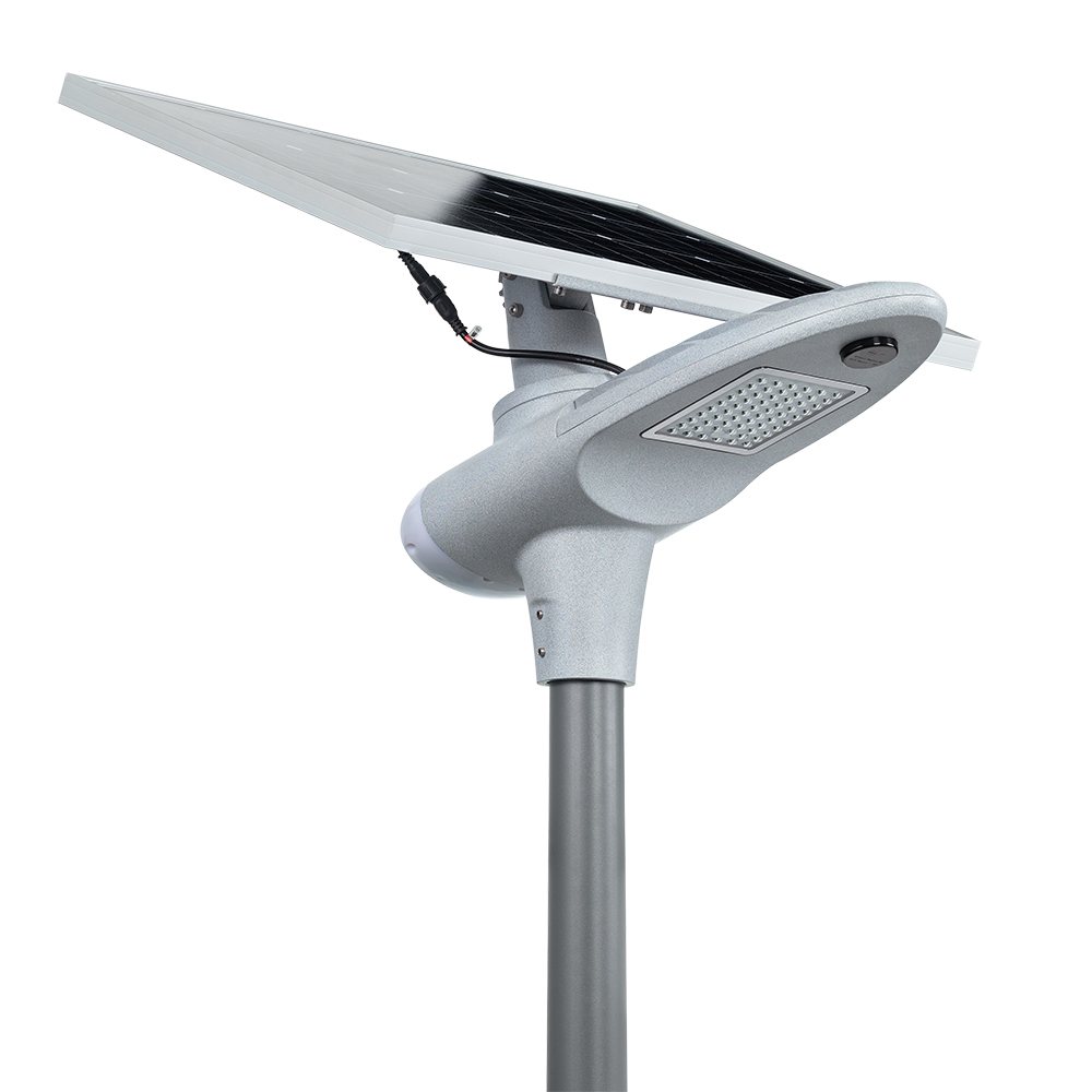 FH Series solar street light lamp head and panel view FH Series solar street light lamp head and panel view